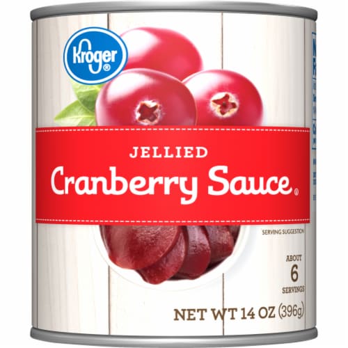 Kroger® Jellied Cranberry Sauce Perspective: front