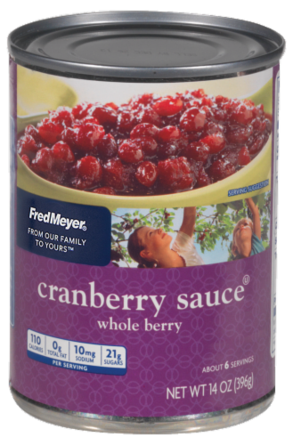 Fred Meyer® Whole Berry Cranberry Sauce Perspective: front