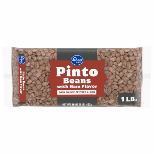 Kroger® Pinto Beans with Ham Flavoring Perspective: front