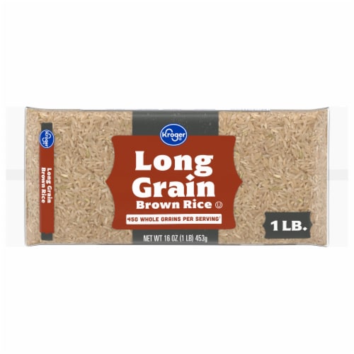 Kroger® Long Grain Brown Rice Perspective: front