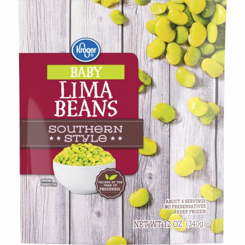 Kroger® Southern Style Frozen Baby Lima Beans Perspective: front