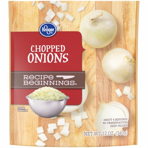 SnoPac Diced Onions, Frozen, Organic