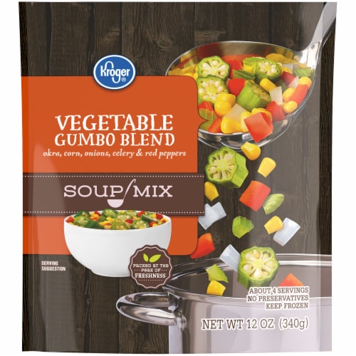 Kroger® Frozen Vegetable Gumbo Blend Soup Mix, 12 oz - Jay C Food Stores