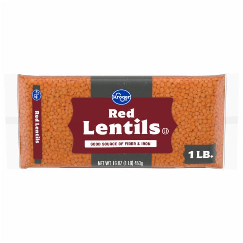 Kroger® Red Lentils Perspective: front