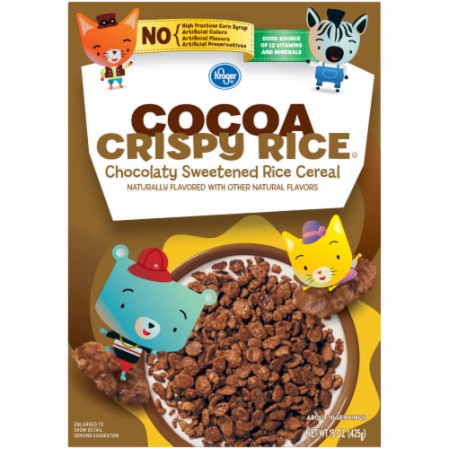 Kroger® Cocoa Crispy Rice Cereal Perspective: front