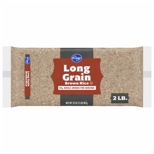 Kroger® Long Grain Brown Rice Perspective: front