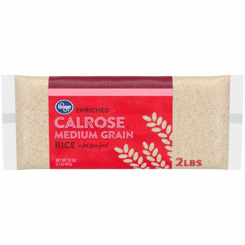 Kroger®  Enriched Calrose Medium Grain Rice Bag Perspective: front