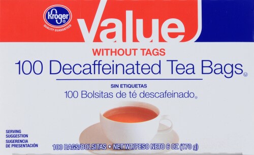 Kroger® Value Decaf Tea Bags Perspective: front