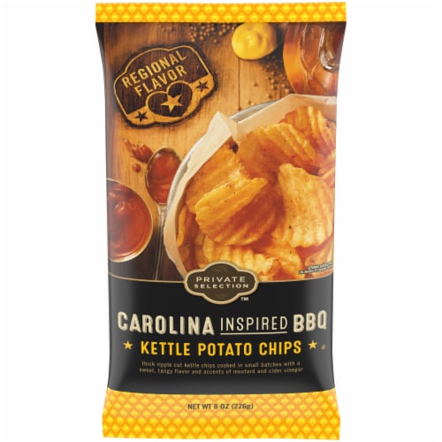 Private Selection™ Carolina BBQ Kettle Chips Perspective: front