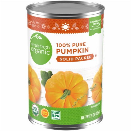 Simple Truth Organic® Solid Packed 100% Pure Pumpkin Perspective: front