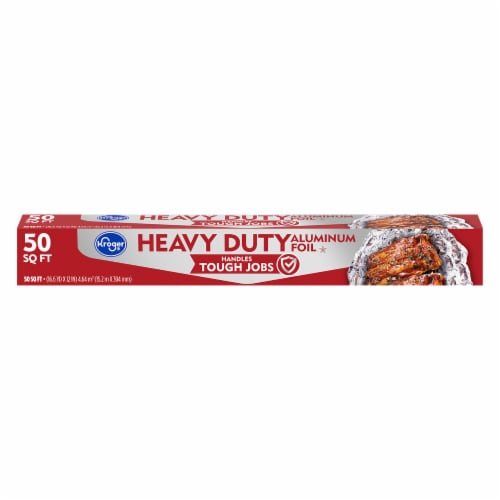 Kroger® Heavy Duty Aluminum Foil Perspective: front
