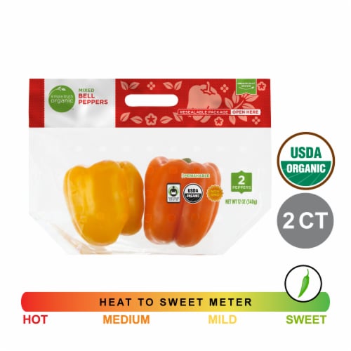 Simple Truth Organic™ Mixed Bell Peppers Perspective: front