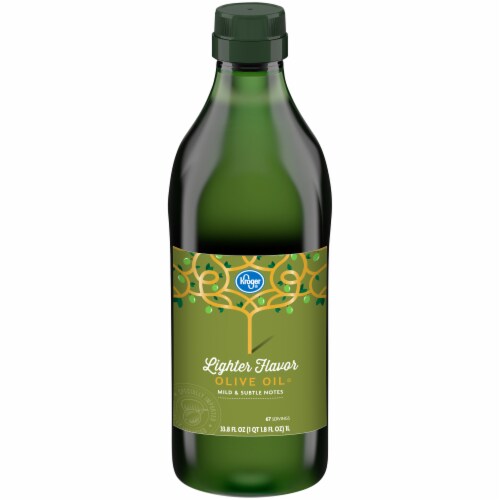Kroger® Lighter Flavor Olive Oil Perspective: front
