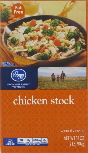 Kroger® Chicken Stock Perspective: front