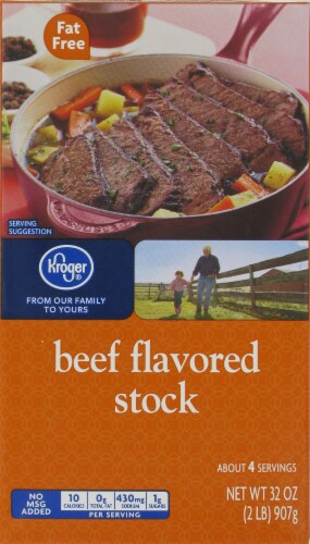Kroger® Culinary Beef Stock Perspective: front