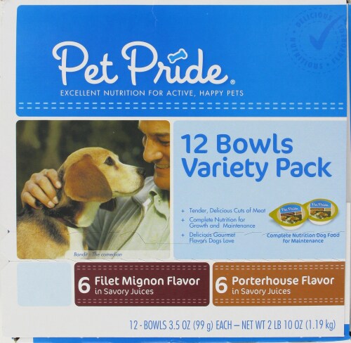 Pet Pride Variety Pack Wet Dog Food 12 ct 3.5 oz Pick n Save