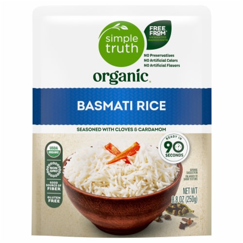 Simple Truth Organic™ 90 Second Clove & Cardamom Basmati Rice Perspective: front