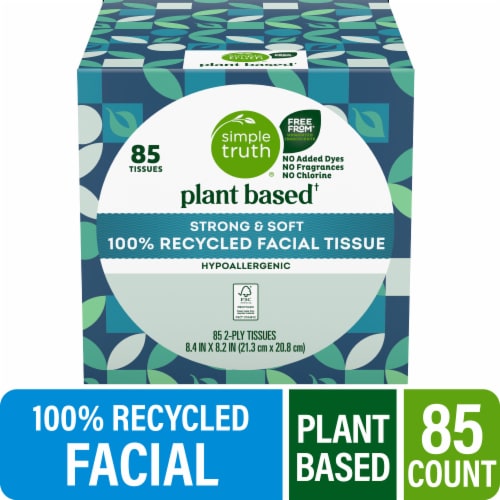 Simple Truth™ Facial Tissues Cube Perspective: front