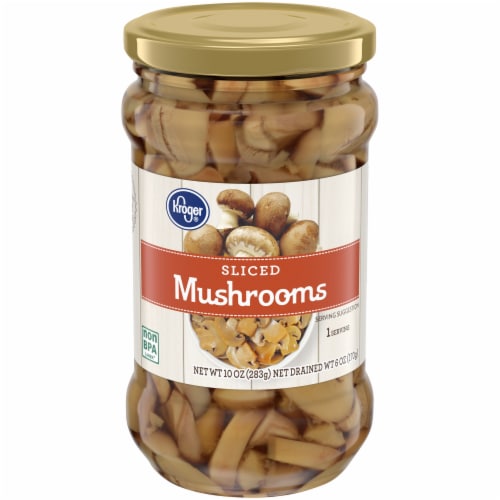 Kroger® Sliced Mushrooms Perspective: front