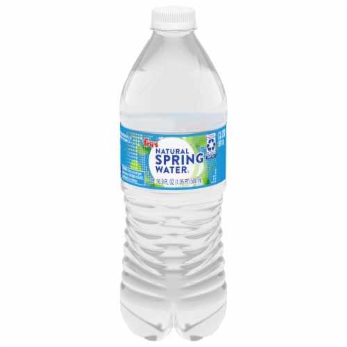 Fry's® Natural Spring Bottled Water Perspective: front