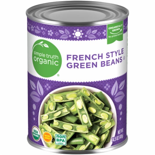 Simple Truth Organic® French Style Green Beans Perspective: front