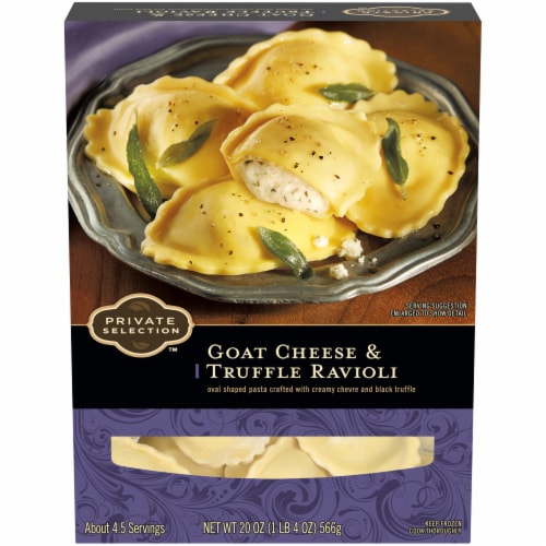 Private Selection™ Goat Cheese & Truffle Ravioli Perspective: front