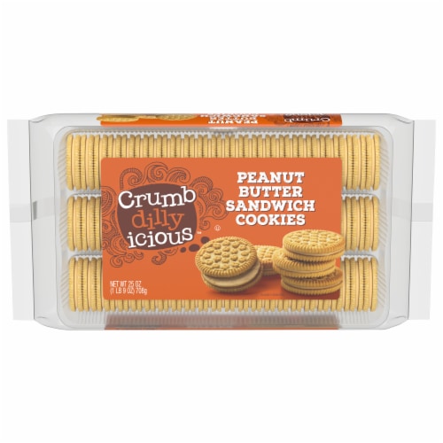 Crumbdillyicious™ Peanut Butter Sandwich Cookies Perspective: front