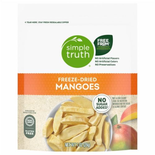 Simple Truth™ Freeze-Dried Mangoes Perspective: front