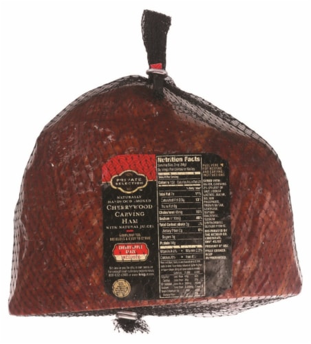 Private Selection™ Cherrywood Smoked Half Ham Limit 1 per Order Perspective: front