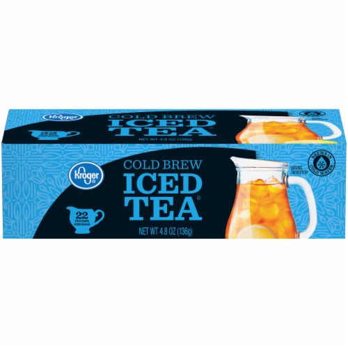 Kroger® Cold Brew Iced Tea Bags Family Size Perspective: front