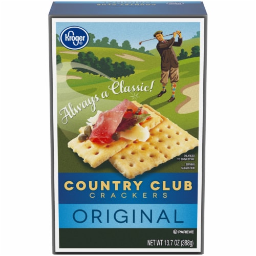 Kroger® Original Country Club Crackers Perspective: front