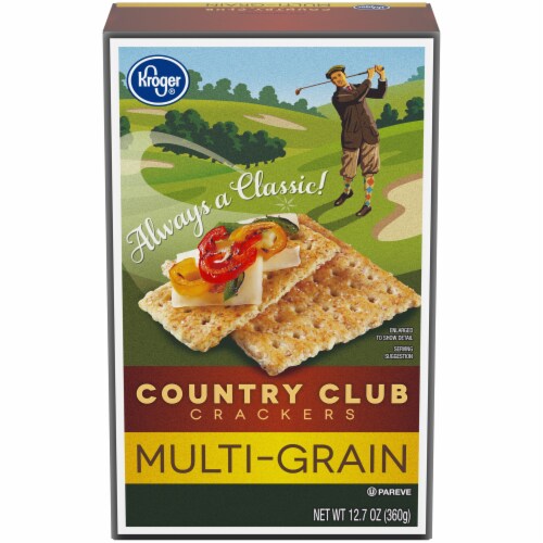Kroger® Multigrain Country Club Crackers Perspective: front