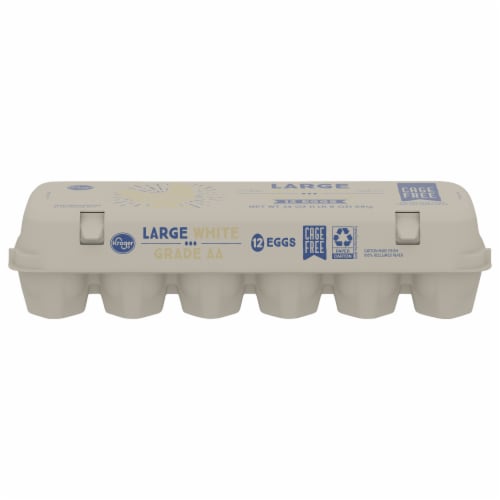 Kroger® Grade AA Large Cage Free White Eggs Perspective: front