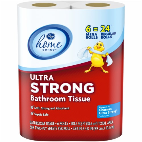 Kroger® Ultra Strong Mega Roll Bath Tissue, 6 rolls - Food 4 Less