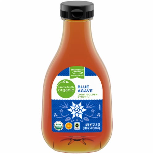 Simple Truth Organic™ Blue Agave Light Golden Syrup Perspective: front