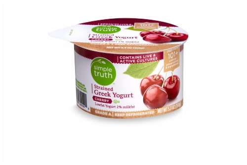 Simple Truth™ Cherry Greek Yogurt Cup Perspective: front