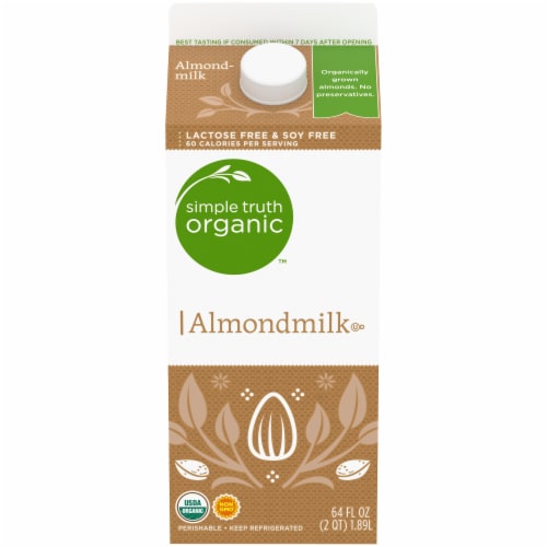 Simple Truth Organic™ Almond Milk Perspective: front