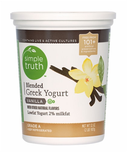 Simple Truth™ Vanilla Greek Yogurt Perspective: front