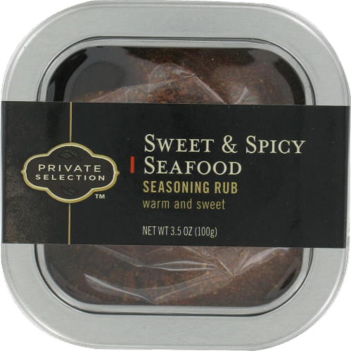 Private Selection™ Sweet & Spicy Seafood Seasoning Rub Perspective: front