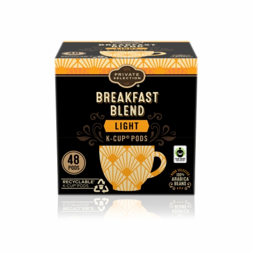 Private Selection® Breakfast Blend Light Roast K-Cup Coffee Pods Perspective: front