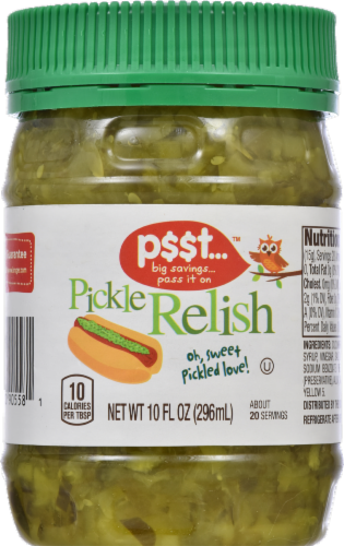 p$$t... Sweet Pickle Relish Perspective: front