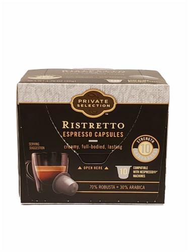 Private Selection™ Ristretto Espresso Capsules Perspective: front