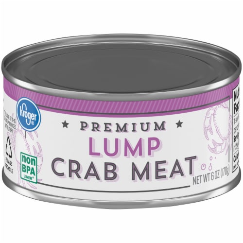 Kroger® Premium Lump Crab Meat Perspective: front
