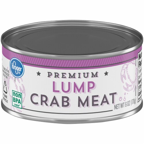 Kroger® Premium Lump Crab Meat Perspective: front