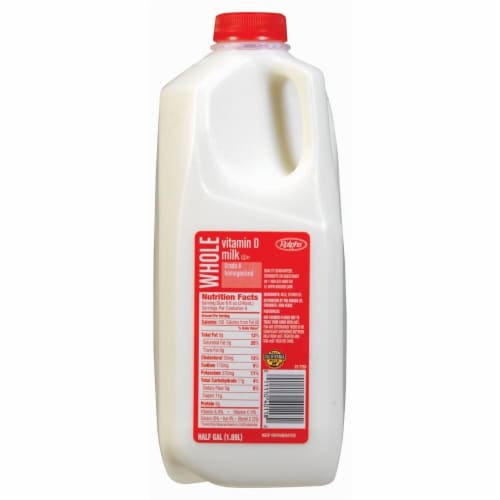 Kroger® Vitamin D Whole Milk Half Gallon Perspective: front