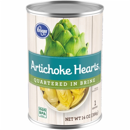 Kroger® Quartered Artichoke Hearts in Brine Perspective: front