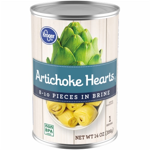 Kroger® Artichoke Hearts Brine Can Perspective: front