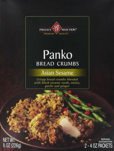 Private Selection™ Asian Sesame Panko Bread Crumbs Perspective: front