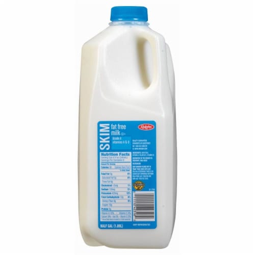 Kroger® Fat Free Skim Milk, 1/2 gal Kroger