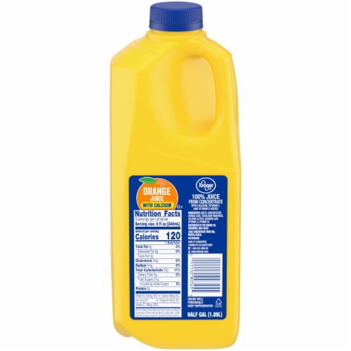 Kroger® Orange Juice with Calcium Perspective: front